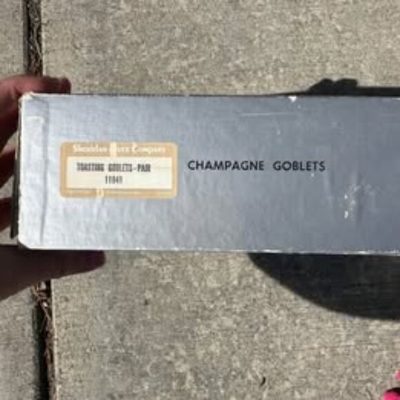 Silver plated champagne toasting goblets drinkware - Picture 6 of 6